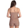 Just Love Womens Solid Ribbed Pajama Short Set - PJ Sets for Women - 3 of 4