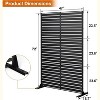 FENCY Decorative Privacy Fence (Consists of 3 Panels) Star - 2 of 4