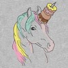 Juniors Womens Lost Gods Unicorn Doughnuts T-Shirt - 2 of 4