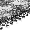 INSPIRE CHIC Women's Crochet Tassel Triangle Shawl Fashion Scarves - 4 of 4
