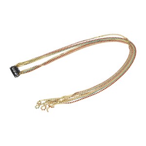 Unique Bargains Women's Style 1 Rhinestone Braided Hair Chain 1 Pc - 1 of 4