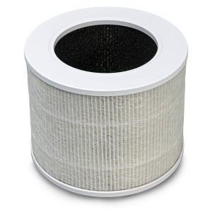 Levoit Core Mini Air Purifier Replacement Filter: Carbon Filter for Bacteria, Mold, Smoke, Pet Dander, Dust, Pollen - 1 of 3