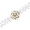 Elerevyo Faux Pearl Rhinestones Fashion Apparel Belt 65cm x 2cm 1 Pc - 2 of 4