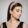 Unique Bargains Crystal Headband Rhinestone Hairband for Women Multicolour 1.2 Inch Wide 1Pcs - image 3 of 4