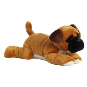 Aurora Flopsie 12" Chad Boxer Brown Stuffed Animal - 1 of 4