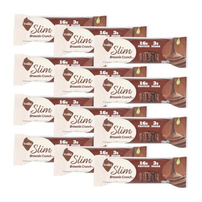 Nugo Slim Brownie Crunch Protein Bar - 12 bars, 1.59 oz