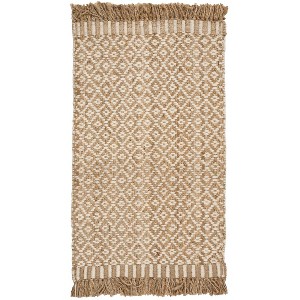 Natural Fiber NF182 Hand Woven Indoor Rugs - Safavieh - 1 of 3