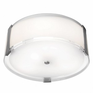 Access Lighting Tara 3 - Light Flush Mount in  Brushed Steel - 1 of 1
