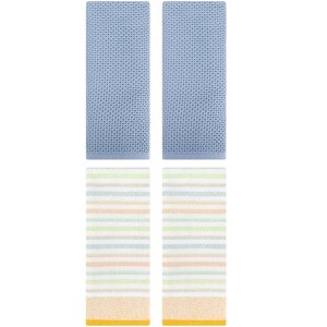 REGALWOVEN 4 Pcs Solid Bathroom Hotel and Spa Waffle Cotton Hand Towels - 1 of 4