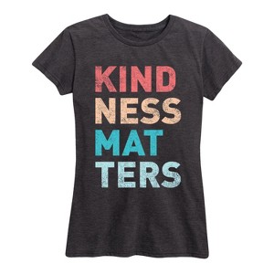 Women's - Instant Message - Kindness Matters Short Sleeve Graphic T-Shirt - 1 of 4