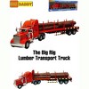 Big Daddy Big Rig Heavy Duty Tractor Trailer Transport Series Lumber Truck Tractor Trailer - 3 of 4