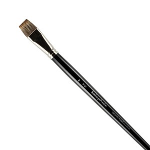 Creative Mark Hamburg Premiere Professional Oil Painting Brushes - Bright Oil Paint Brush - Handmade in Germany, Natural & Synthetic Hair Blend, Long - 1 of 4