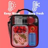 OPUX Insulated Lunch Box, Soft School Cooler Bag Kids Boys Girls, Leakproof Reusable Compact Small Pail Tote Men Women Adult Work - 2 of 4