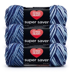 Red Heart Super Saver Yarn 24 Pack-Shaded Dusk - 1 of 4