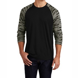 Mafoose Men's Drift Camo Colorblock Long Sleeve Tee - Stylish and Comfortable - 1 of 4