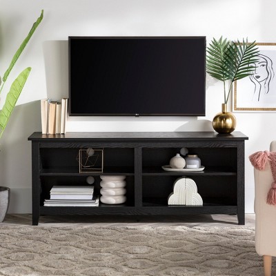 Classic Open-Storage TV Stand for TVs up to 65