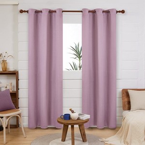Deconovo Blackout Grommet Curtain Panel – Thermal, 1 Panel - 1 of 4