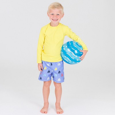 RuggedButts Boys Swim Trunks - Down By The Bay, Size: 6 — фото 4
