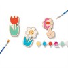 3pk Paint-Your-Own Wood Flowers Kit - Mondo Llama™ - image 4 of 4
