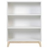 48" Tall 3-Shelf Kids' Bookcase - Alaterre Furniture: Adjustable Storage, Anti-Tip Hardware, MDF & Pine, White - 2 of 4