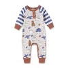 Boy's Baby Boy Dinosaurs Long Sleeve Romper - Tesa Babe - 2 of 2