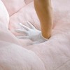 Giant Bean Bag with Ottoman, Oversized Comfy Lounge Chair for Adults and Kids, Floor Sofa Couch for Gaming, Reading, Living Room & Bedroom - 3 of 4