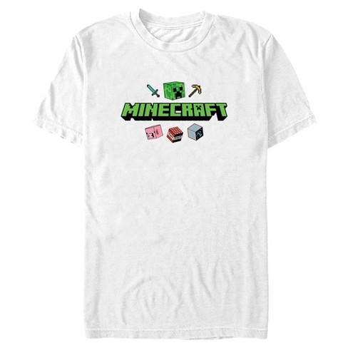 MInecraft Logo Men's T-Shirt Navy