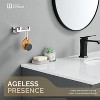 Mixxidea Double Towel Hook Bundle with Toilet Paper Holder, Towel Holder (Polished Chrome) - 4 of 4
