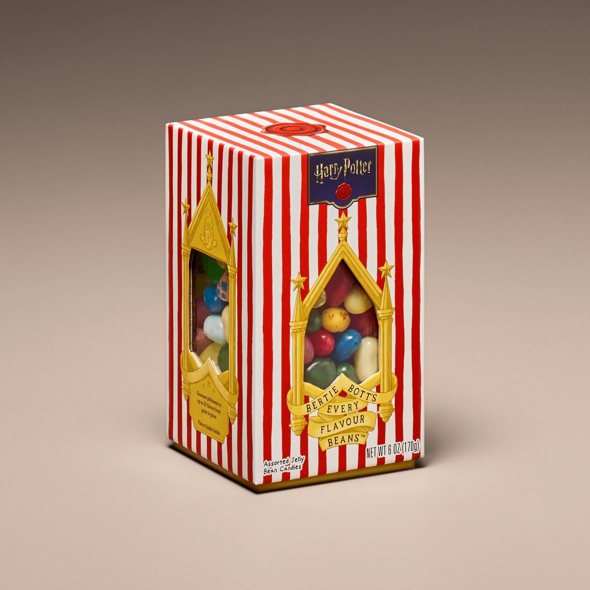 Harry Potter Bertie Bott's Every Flavour Beans Candy Gift Box - 6oz