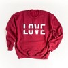 Simply Sage Market Women's Graphic Sweatshirt Love Is All You Need Split - 2 of 4