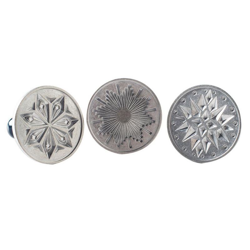 Nordic Ware Starry Night Cookie Stamps - Silver, 1 of 7