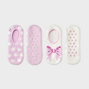 Women's 2pk Cozy Liner Socks - 4-10 - 1 of 3