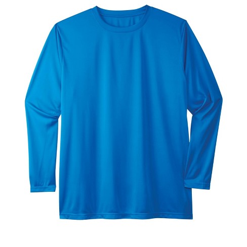 Big and tall moisture wicking long sleeve t shirts sale