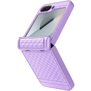 Nakedcellphone Sigma Rizz Case for Samsung Galaxy Z Flip 6 5G Phone - Screen Protection and Hinge Cover - 1 of 4