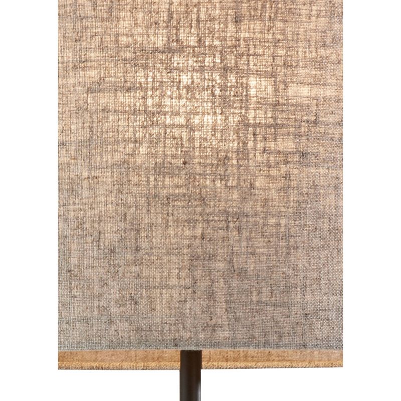 Ethan Table Lamp Black/Walnut - Adesso, 5 of 8