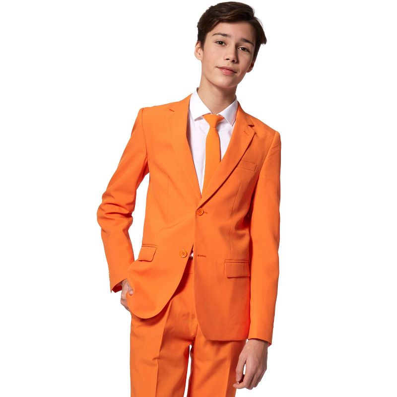 OppoSuits Teen Boys Solid Color Suits, 3 of 6