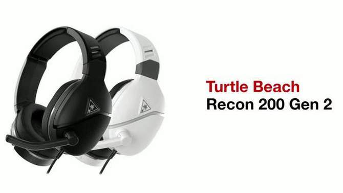 Turtle Beach Recon 200 Gen 2 Wired Gaming Headset for Xbox Series X|S/Xbox One/PlayStation 4/5/Nintendo Switch, 2 of 8, play video