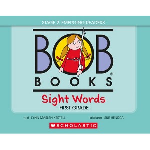 Bob Books - Sight Words First Grade Hardcover Bind-Up Phonics, Ages 4 and Up, Kindergarten (Stage 2: Emerging Reader) - by  Lynn Maslen Kertell - 1 of 1