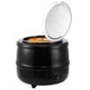 Commercial Soup Kettle, Portable Electric Soup Warmer with Hinged Lid & Stainless Steel Removable Insert Pot for Restaurants, Buffet, Party - 2 of 4