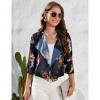 Coolmee Women's Crochet Lightweight Cardigan Cover Up Open Front Long Sleeve Summer Cardigans - 2 of 2