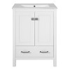 Grungis Bathroom Vanity with Single Combination Under Counter Sink and Soft Closure,Bathroom Storage Cabinet with 2 Doors and a Drawer - 4 of 4