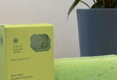 Esponjabon Aloe Vera Soap Sponge  Soothe & Hydrate 2-in-1 Soap Sponge -  4.2oz : Target