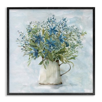 Stupell Industries Country Milk Tin Bouquet, 12" x 12"
