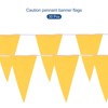 Unique Bargains Outdoor Garden Wedding Birthday Decoration Pennant Flag Banner 50ft - 4 of 4