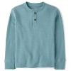 The Children's Place Boys Long Sleeve Thermal Henley Top - 2 of 3