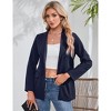 Women Business Casual Blazers with Lined Professional Work Suit Jacket with Pockets - 2 of 4