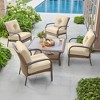 ARTPLAN Deep Seat Pillow and High Back Chair Cushions Outdoor Water Repellent Replacement Patio Seating Cushions - 2 of 4