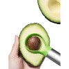 Kitcheniva 2-in-1 Stainless Steel Avocado Dragon Fruit Slicer and Pit Remover - 4 of 4