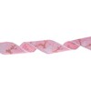 Unique Bargains Gift Wrap Ribbons Polyester Pink White 78.74"x2.56" 1 Pc - 4 of 4