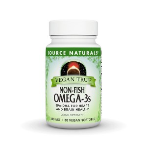 Vegan Non-Fish Omega-3's by Source Naturals, Inc.  -  30 Softgel - 1 of 3